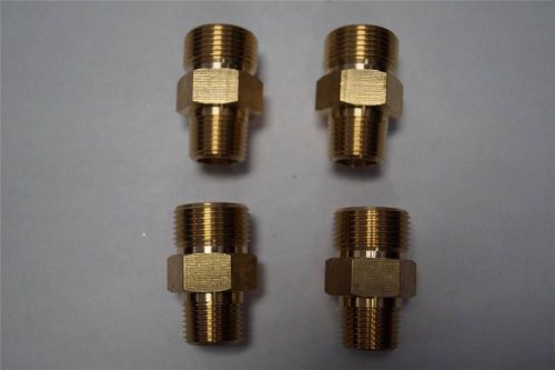 BRASS M22 SCREW TYPE X 3/8 MNPT PRESSURE WASHER FITTINGS 85.300.133