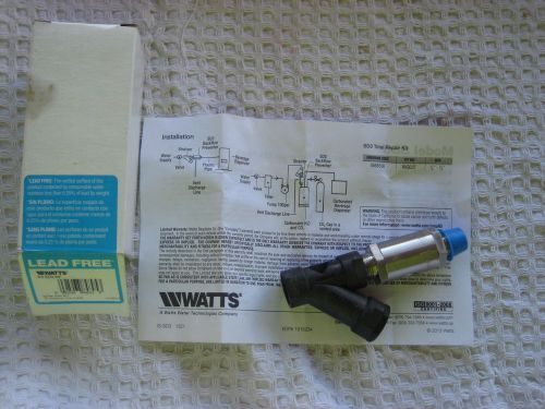 Watts 3/8 sd3 mf backflow preventor, stainless steel, threaded,. NO RESERVE!!