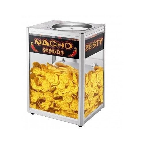 Popcorn machine nacho chip warmer kitchen countertop food carts party events new for sale