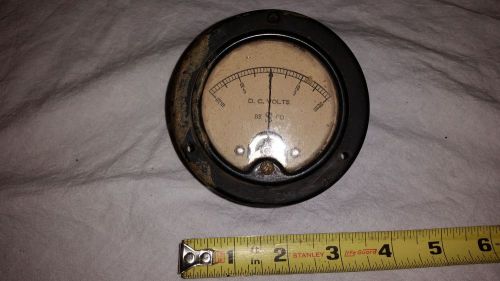 Vintage Besco DC Volts Panel Meter -10 to 10, -20 - 20 Steampunk D.C. Volt