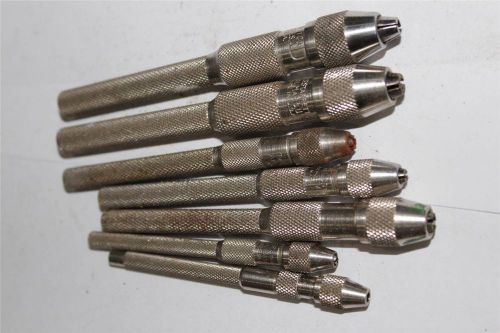 Starrett Pin Vise ~ Vises ~  Set of 7