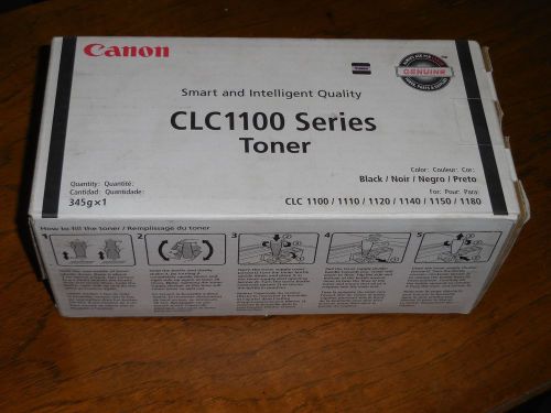 GENIUNE CANON CLC 1100 SERIES INK TONER CARTRIDGE- 345g, BLACK /NOIR 1423A003AA