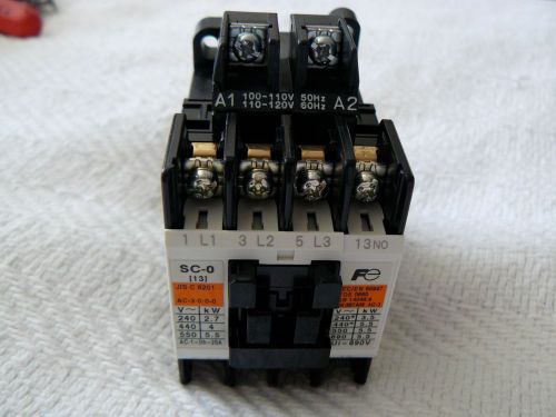 FUJI ELECTRIC SC-0 4NC0F0 MAGNETIC CONTACTOR