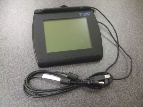 Topaz T-LBK766-BHSB-R POS LCD Signature Capture Pad with Stylus, USB Cable    4S