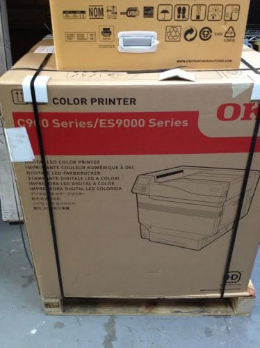 OKI DATA C941DN CLR LASER PRINTER WITH WHITE TONER AND WHITE SPOT COLOR INSTALL