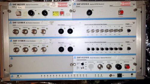 SHF 50 GBPS BERT ERROR GENERATOR ANALYZER OPTICAL DPSK RECEIVER TRANSMITTER