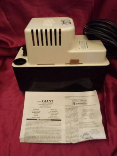 NIB Little Giant VCMA-15ULS Model 554914 Condensate Pump 115 volts # 2P350C