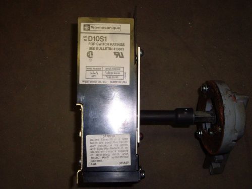 Telemecanique d10s1 disconnect switch 30a 600 vac , (b3l) for sale