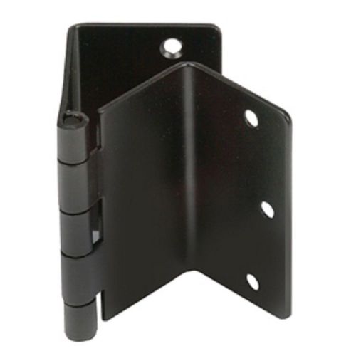 Swing Away Offset Door Hinges BLACK (PAIR)