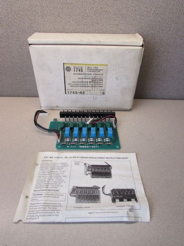 ALLEN BRADLEY 1745-R2 REPLACEMENT RELAY BOARD EXPANSION UNIT