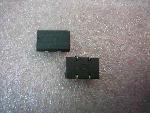 RXD SMJTHSCR2-25.0000MHz 25MHz HCMOS/TTL Output SMD **NEW** 2/PKG