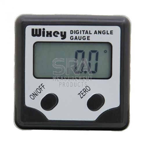 Digital Angle Gage Protractor Inclinometer Gauge Accurate Measuring Wixey WR300