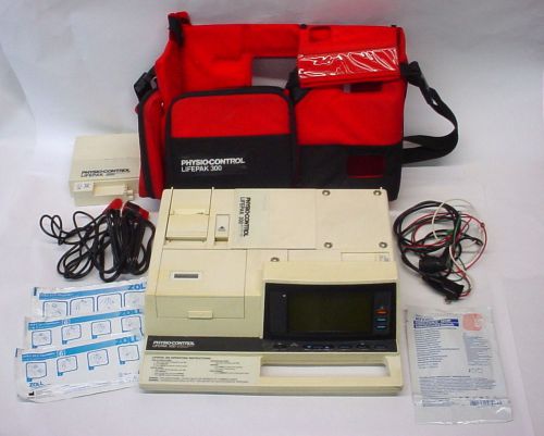 Physio-Control LifePak 300 Automatic Advisory Cardiac Health Patient Monitor