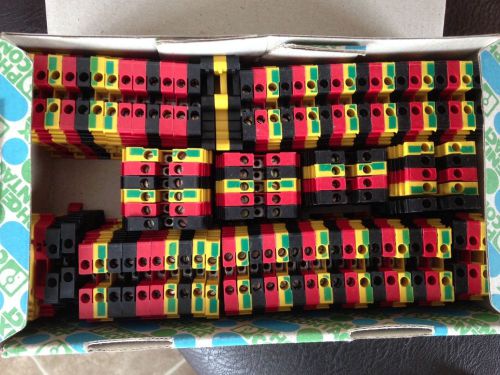 Entrelec M4/6 Terminal Blocks LOT OF 90