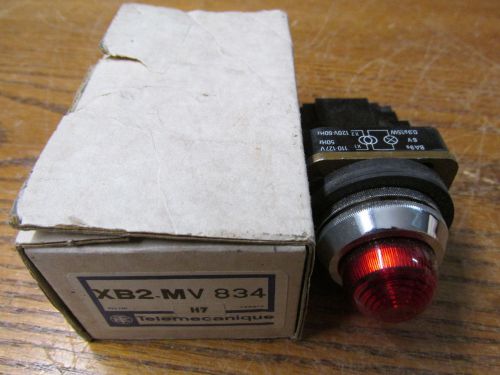 NEW NOS Telemecanique XB2-MV834 Pilot Light 120 Volts 60 Hertz