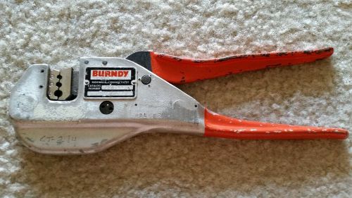 Burndy hand ratchet cripping tool MR8G98