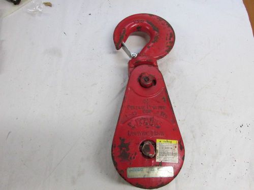 Lebus,McKissick 1/2&#034; Snatchblock,L-45-H, O5B, 5 Ton, unused-USA