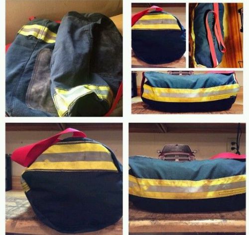 Black Turnout Gear Duffel Bag