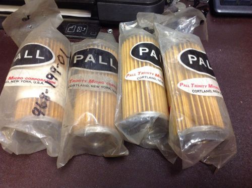 (4) pall epocel 3 mcs4463ec 10 micron filter + mcs4463ee new nos $39 for sale