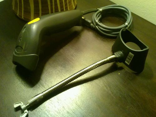 Motorola Symbol LS1203 Bar Code Scanner with stand