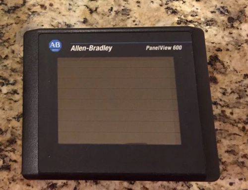 Allen Bradley 2711-T6C10L1  Panelview 600.  Excellent Condition.