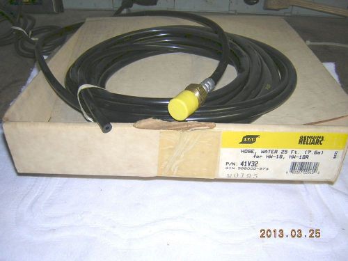 Linde Esab tig water hose 41V32 25 ft