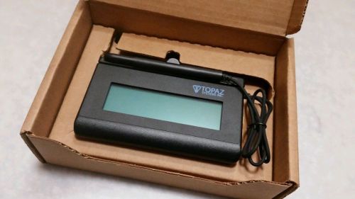 Topaz signaturegem backlit lcd 1x5  t-lbk462-hsb-r - new-in-box for sale