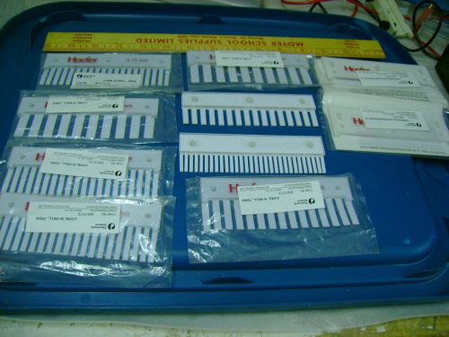 Lot of New Electrophoresis Combs Hoefer 10, 15, 20 wells