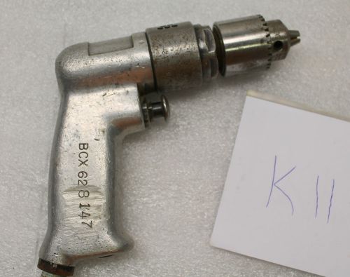 K11- Rockwell Mini Palm Compact 4750 RPM Pneumatic Air Drill 1/4&#034; Chuck Aircraft