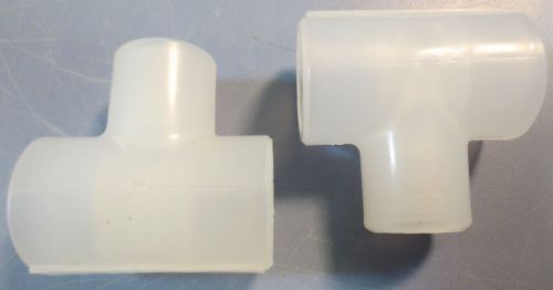 Lot of 2 wilden pump polypropylene tee section model 00-5160-20 new for sale