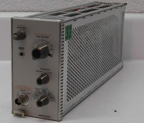 TEKTRONIX 7A19 AMPLIFIER MODULAR