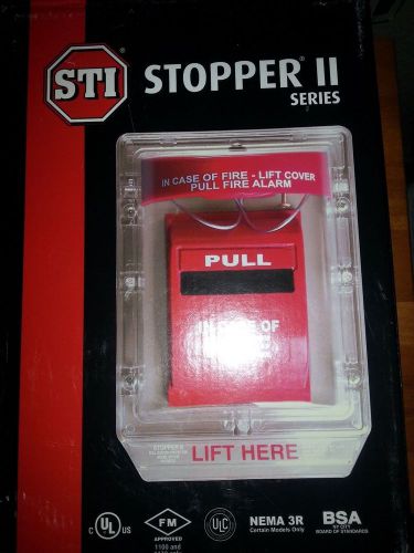 New in Box STI Stopper II Series w/ Horn Flush Mount