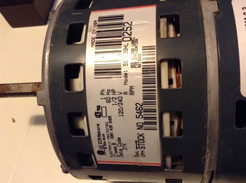 Ge ecm motor 1/2 hp 2.3   5sme39hl0252 trane lennox york d341314p34 for sale