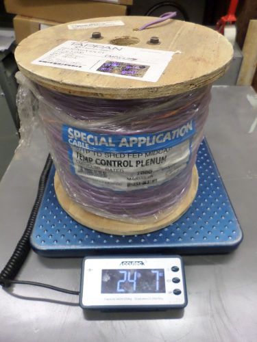 1 new surplus 1000&#039; tappan  18/2c  shielded cmp power limited circuit cable purp for sale