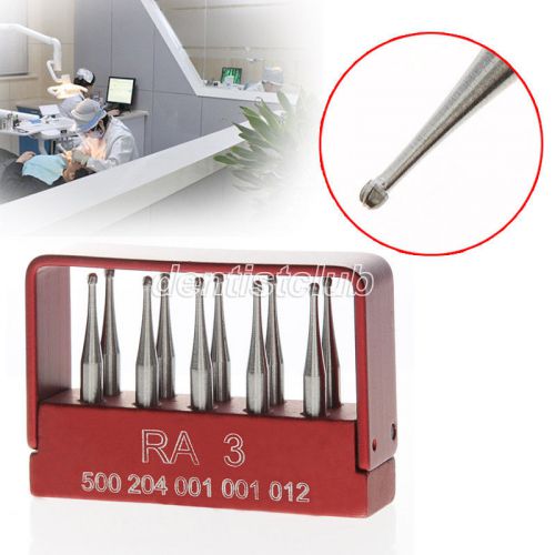 1 box New Dental Tungsten Steel SBT burs RA-3 10pcs/box for low speed handpiece