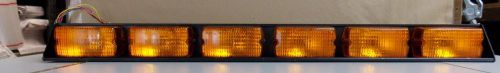 Federal Signal / SignalMaster SML6 Amber Lightbar Traffic Advisor SAE-W-91