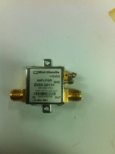 RF AMPLIFIER 20MHz-3GHz 15dbm ZX60-3011+  MINI CIRCUIT