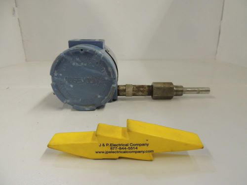 Rosemount Temperature Transmitter 0444RL1U1A1X3NA, USED