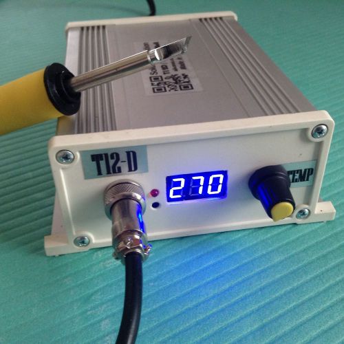 T12D Digital Soldering Iron Station Temperature Controller For HAKKO T12 Handle