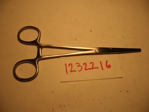 KOCHER/DELICATE HEMOSTAT FORCEP STRAIGHT &#034;6 1/4&#034;