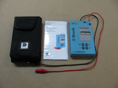 Druck UPS-II 4-20mA Loop Calibrator