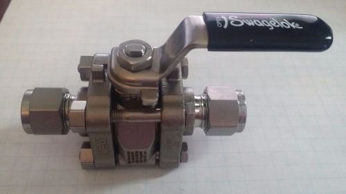 NEW Swagelok Stainless Steel Ball Valve SS-62TS6 2200 psi