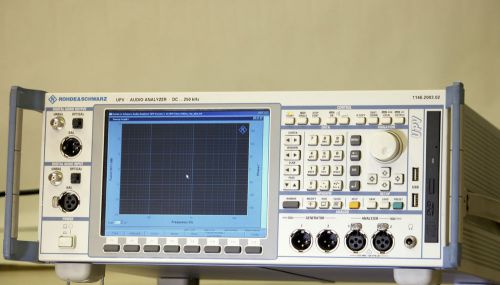 ROHDE &amp; SCHWARZ UPV AUDIO ANALYZER w/ Digital interface