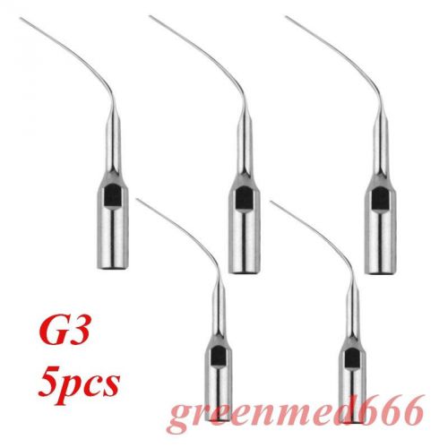 5 X G3 Dental Piezon Ultrasonic Scaler Endo File Holder Tip scaling FIT EMS/UDS