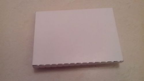 200 NEW STURDY 14/9/7/5 MM DVD CASE CARDBOARD WHITE MAILER W/PEEL&amp;SEAL, JS90NEW