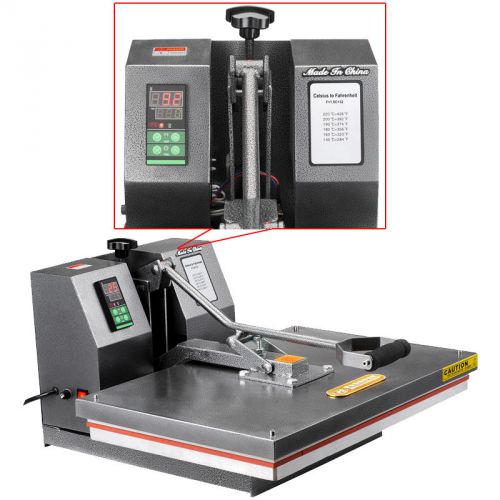 1pcs 38*38cm 2000w heat transfer machine for clothes t-shirt diy design for sale