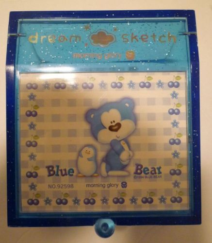 Post-it Note Holder + MIRROR, DREAM SKETCH,  BLUE BEAR, MORNING GLORY