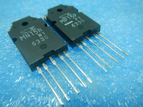 1pair,Original MN15N &amp; MP15P MN15NY / MP15PY SANKEN TO-3PL New