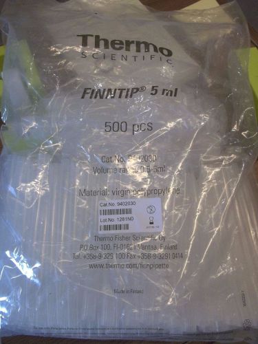 THERMO-SCIENTIFIC FINNTIP 5ML 9402030 0.5-5ML VOLUME RANGE PIPET TIPS LAB (H2)