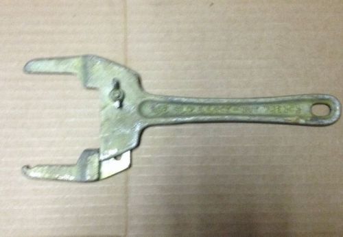 Vintage Ace Slip and Lock Nut Wrench Bedford Ohio USA Adjustable Plumbing Wrench